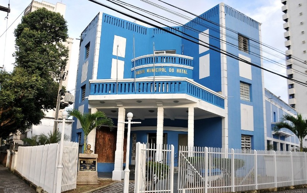 Sede da Câmara Municipal de Natal — Foto: Elpídio Júnior/CMN