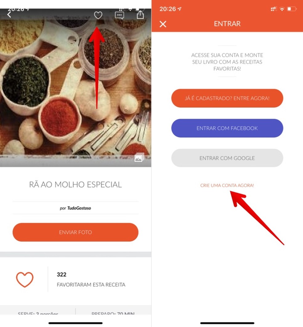 App De Receitas Como Usar O Tudo Gostoso Para Achar Pratos
