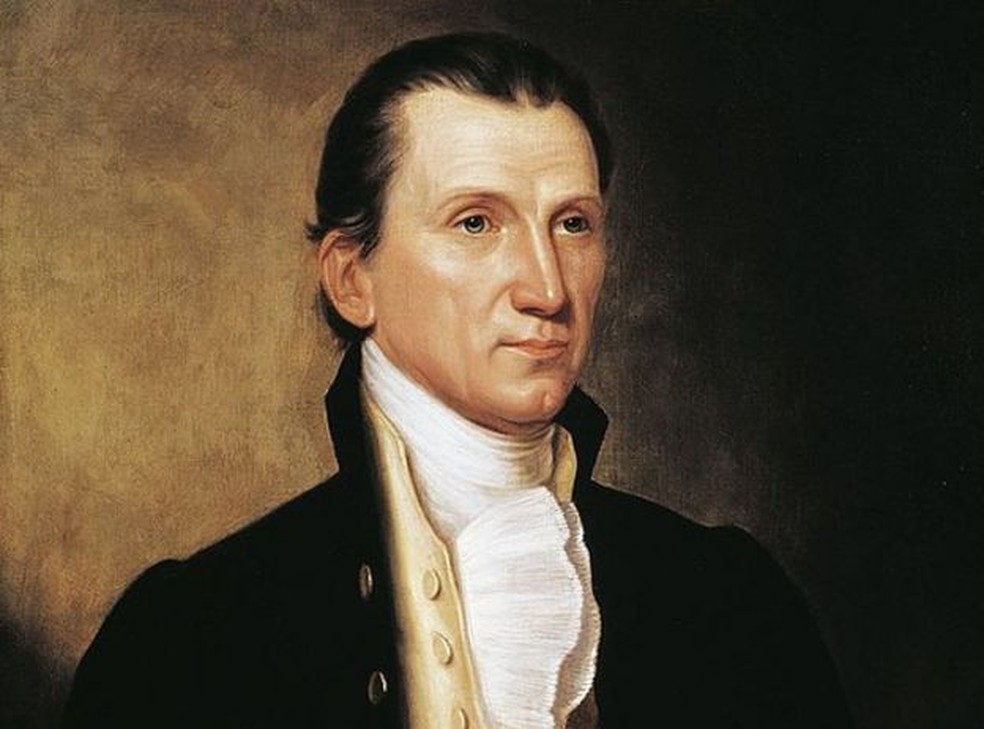 James Monroe foi enviado à França para negociar a compra de Nova Orleans e acabou comprando toda a colônia de Louisiana — Foto: Getty Images/BBC