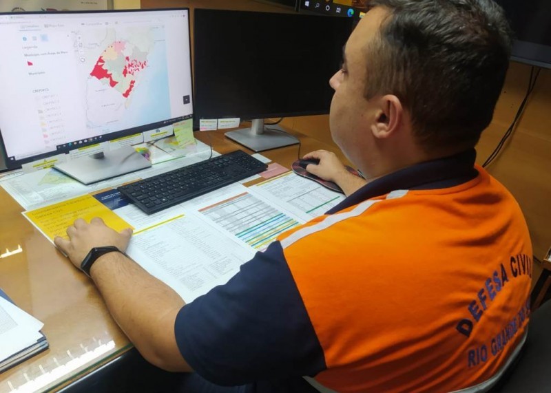 Com presença do El Niño, Defesa Civil do RS disponibiliza consulta online a áreas de risco