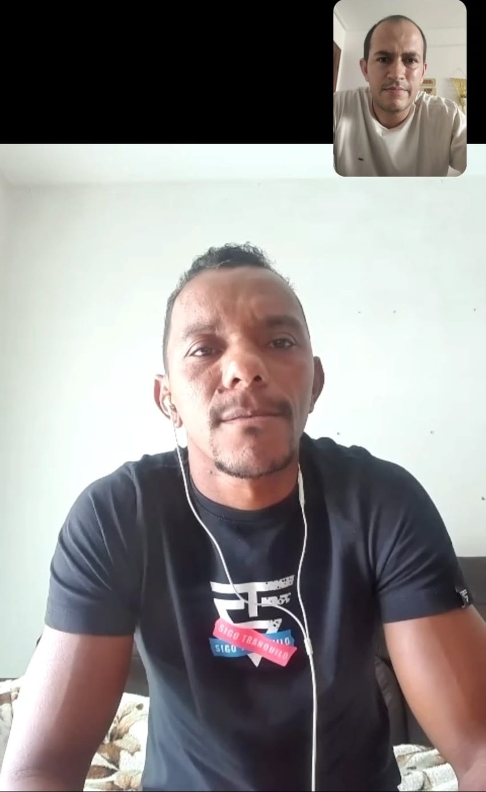 Tiago Bob gravou uma entrevista para o Globo Esporte-PB dizendo que está arrependido da fala machista que fez — Foto: Mário Aguiar / ge Paraíba