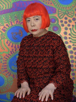 A artista japonesa Yayoi Kusama (Foto: Divulgação/Instituto Tomie Ohtake)