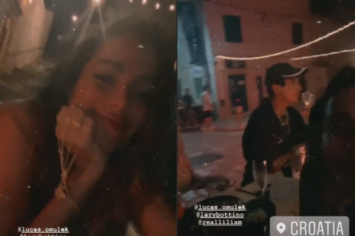 Anitta posta jantar com Lucas Omulek (Foto: Reprodução/Instagram)