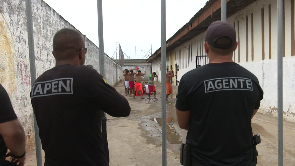 Controle em presídios é apontado como uma das causas da redução de crimes violentos no AC — Foto: Josué Martins/GloboNews