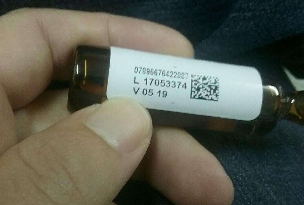 Fiscal do TCE encontrou medicamento vencido na UPA SÃ£o JosÃ©, em Campinas (SP) â Foto: TCE/DivulgaÃ§Ã£o