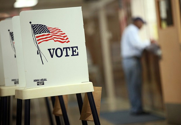 Eleições nos Estados Unidos (Foto: Scott Olson/ Getty Images )