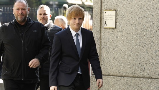Ed Sheeran ameaça abandonar a carreira se perder processo de plágio
