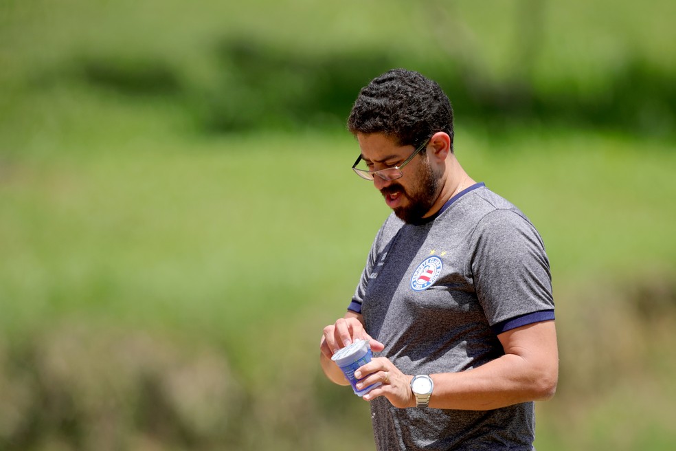 Gerente de Marketing, Lenin Franco — Foto: Felipe Oliveira / EC Bahia / Divulgação