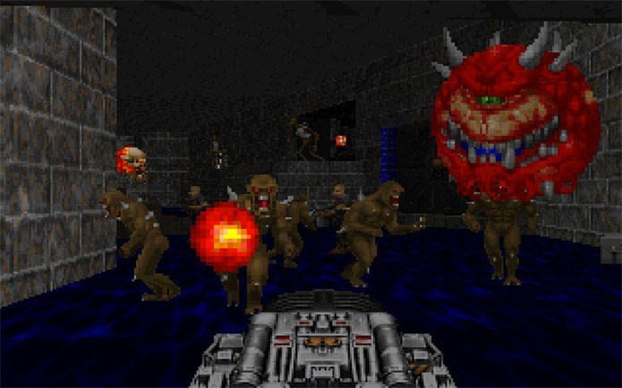 Doom é outra série de imenso sucesso devido a sua jogabilidade e criaturas grotescas (Foto: Divulgação/id Software)