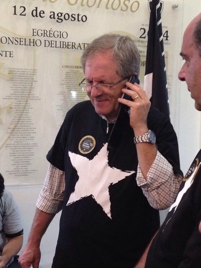 Carlos Eduardo Pereira Presidente Botafogo (Foto: Felippe Costa/GloboEsporte.com)