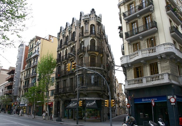 O bairro de Sants, em Barcelona (Foto: Wikimedia Commons)