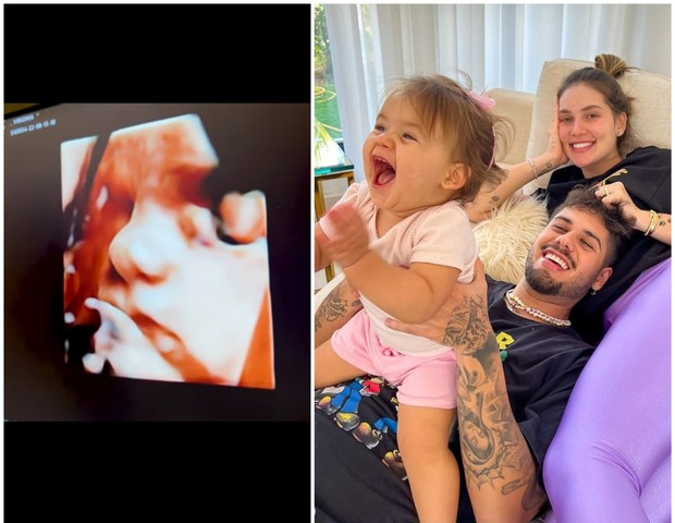 Zé Felipe e Virginia Fonseca se impressionam com semelhanças entre filhas (Foto: Instagram)
