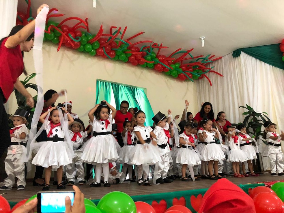 Crianças fazem apresentações durante culminância do projeto 'A magia do  Natal' | Santarém e Região | G1