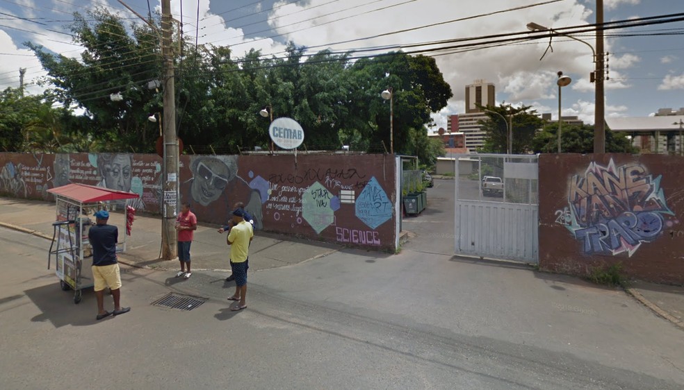 Fachada do Cemab, em Taguatinga, no DF — Foto: Google Maps/Reprodução