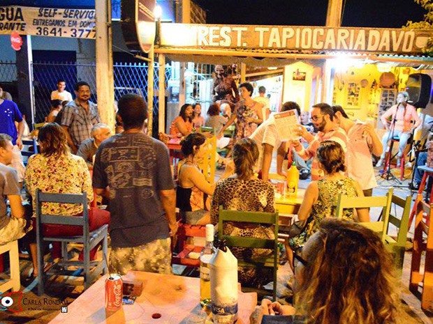 Tapiocaria da Vó é um dos espaços que recebe programação no sábado (28) (Foto: Divulgação)