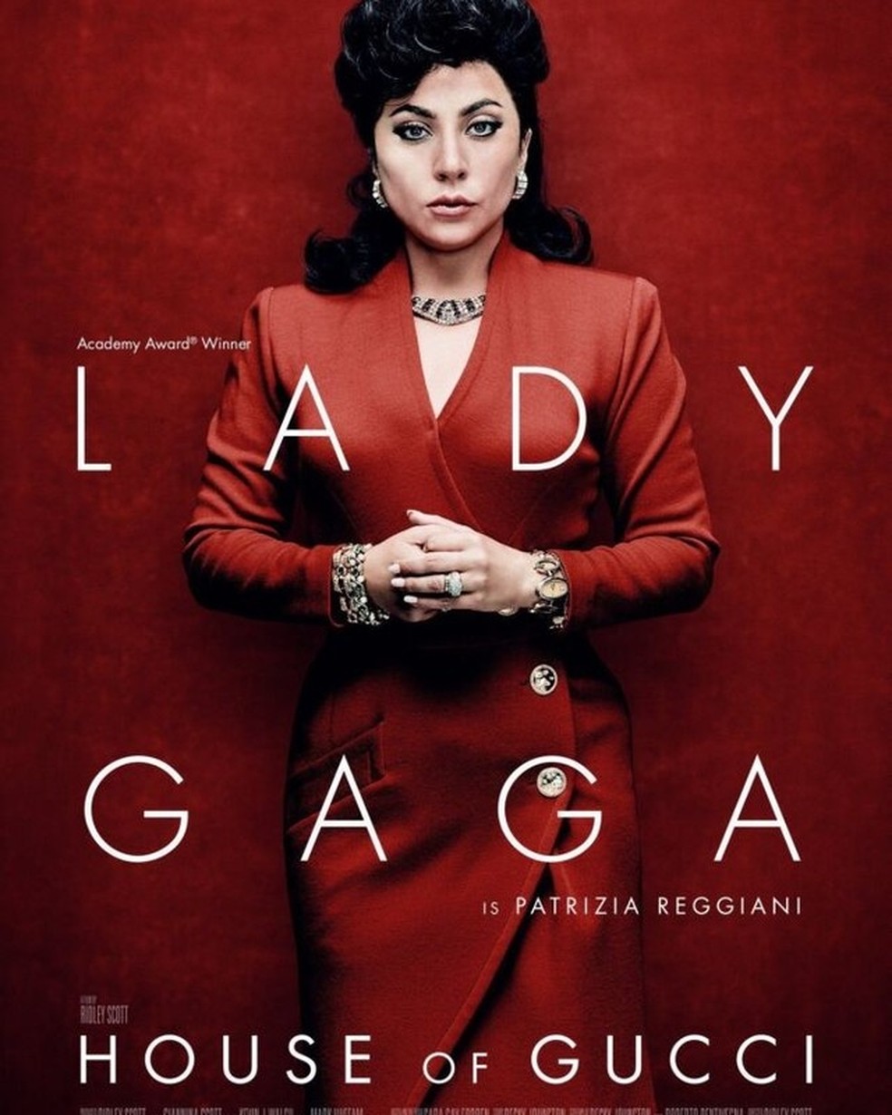 Lady Gaga em 'House Of Gucci' — Foto: Reprodução/Instagram