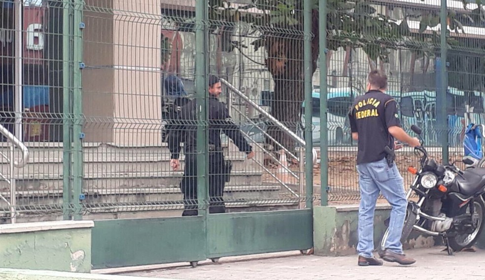 Operação da Polícia Federal serviu como base para investigação do Ministério Público que aponta quadrilha formada por policiais civis — Foto: Halisson Oliveira/TVM