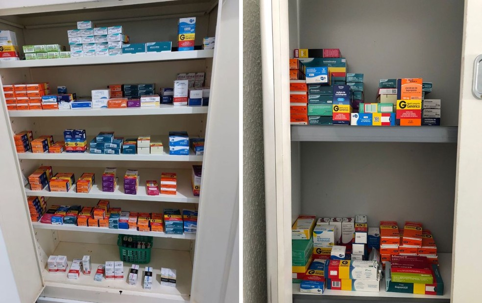 Vigilância Sanitária interdita quase 300 caixas de medicamentos em farmácias de Marília ao constatar irregularidades  — Foto: Prefeitura de Marília/Divulgação