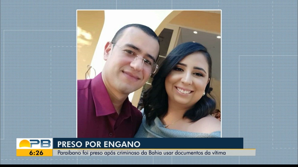Esposa de Daniel, Vanessa Melo, contou que ele est� fazendo muita falta em casa � Foto: TV Cabo Branco/Reprodu��o