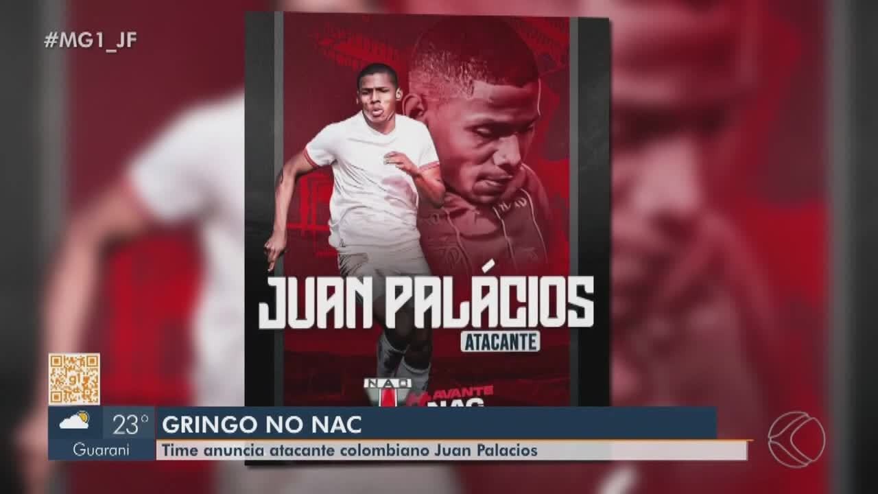 Nacional de Muriaé anuncia Juan Palacios para disputa do Módulo 2
