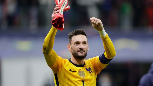 Lloris comemora a conquista da Liga das Nações