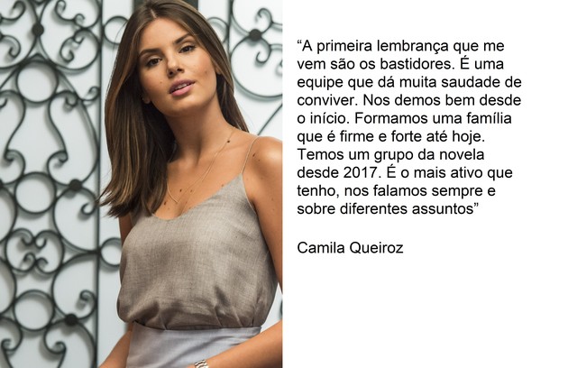 Camila Queiroz viveu Luíza (Foto: TV Globo)