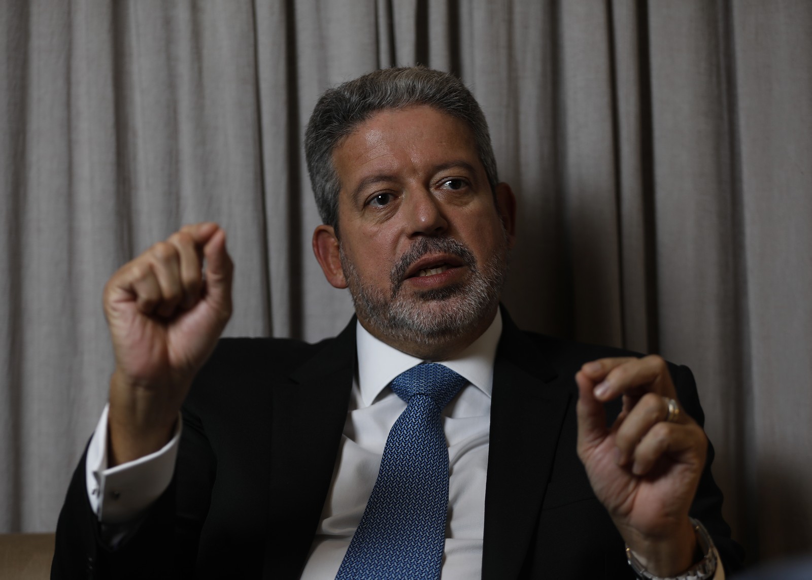O governo vai apoiar a reeleição de Arthur Lira (PP-AL) para presidente da Câmara. Foto: Cristiano Mariz/Agência O Globo