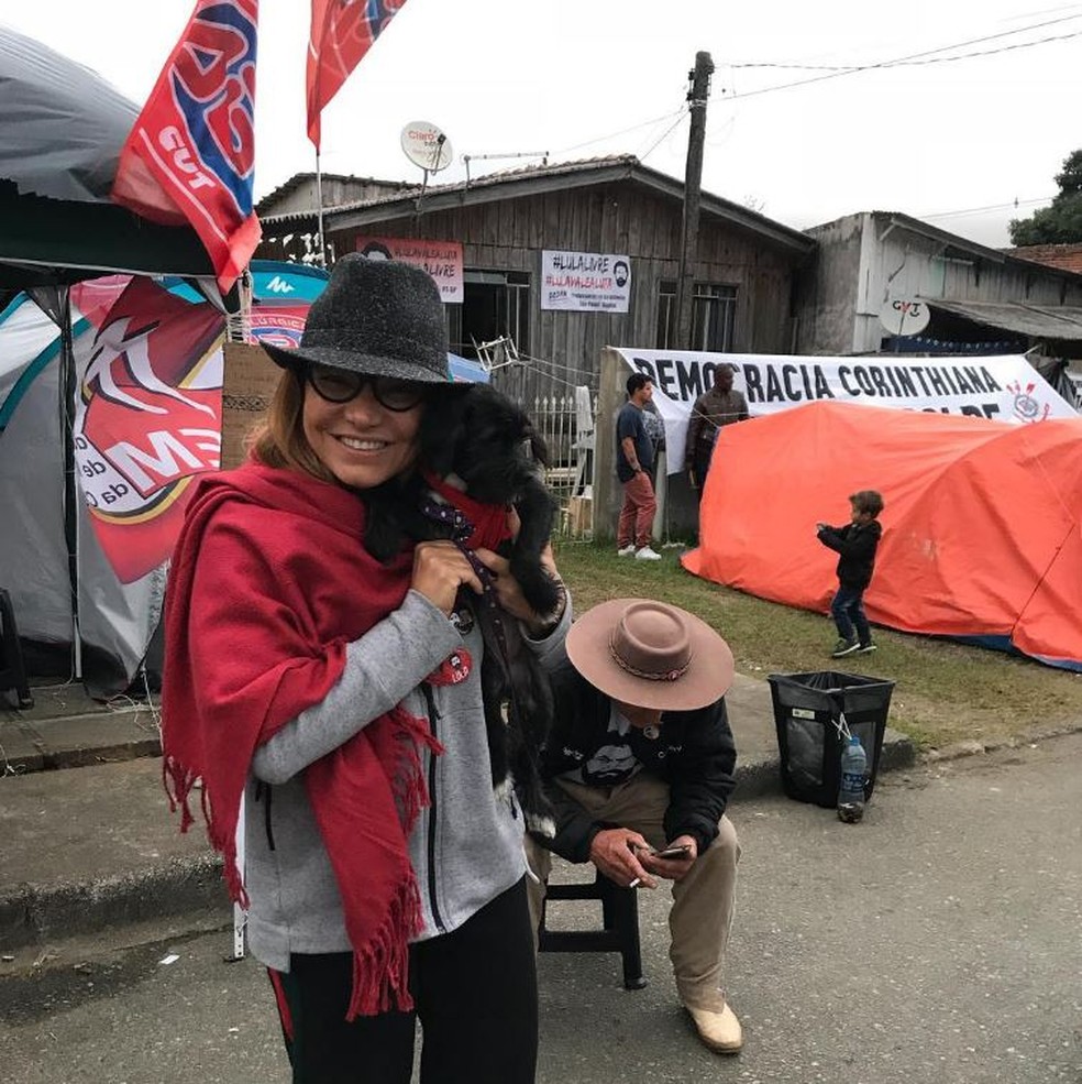 Janja com Resistência em Curitiba — Foto: Reprodução/Instagram 