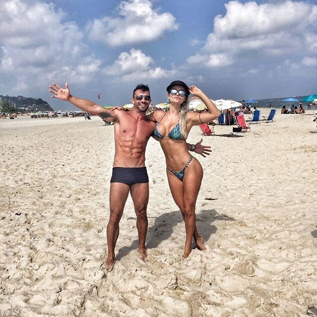 Laura Keller e namorado (Foto: Reprodução/Instagram)
