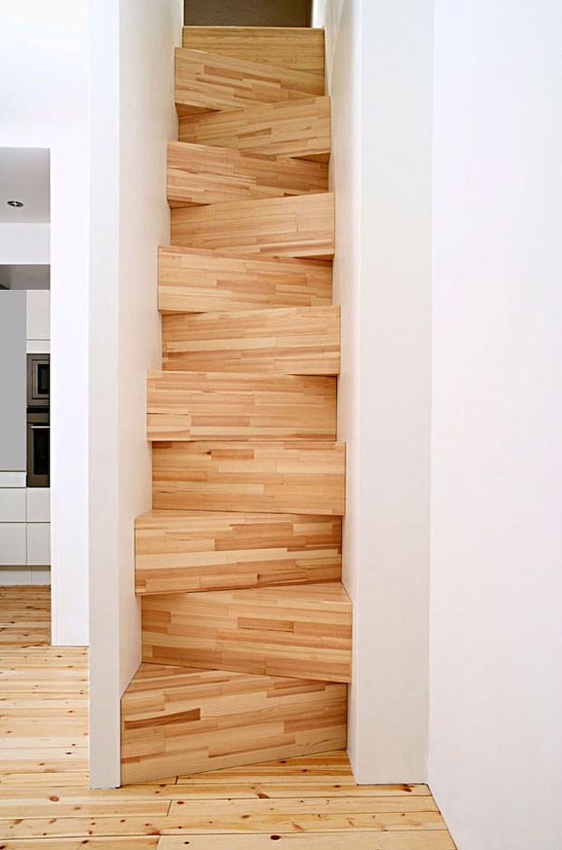 Ideias de escadas (Foto: TAF Arkitektkontor / Divulgação)