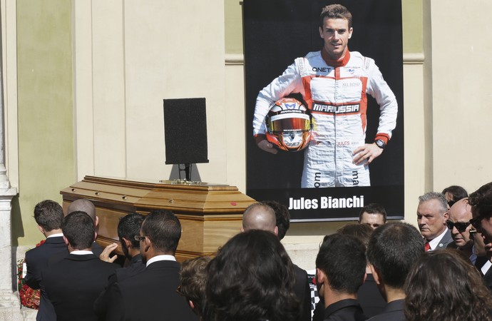 Jules Bianchi funeral - AP (Foto: AP)