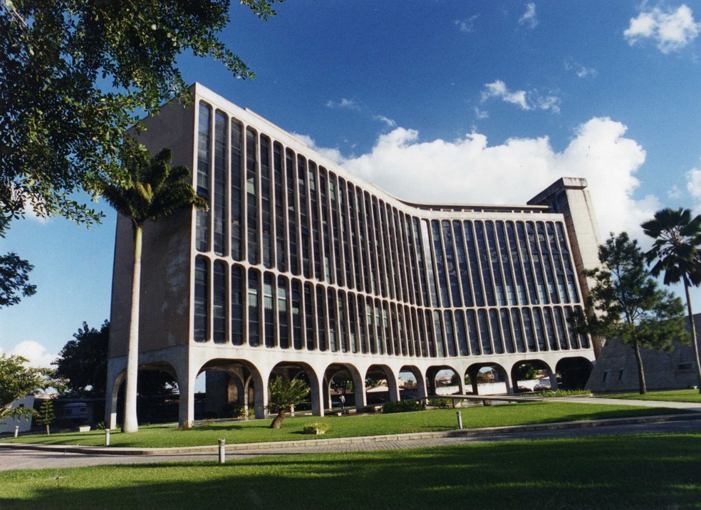 Prédio da Federação das Indústrias do Estado da Paraíba, em Campina Grande. — Foto: Divulgação/Fiep