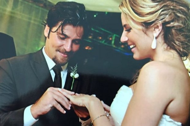 Bruno Gagliasso e Giovanna Ewbank se casaram em março de 2010 (Foto: Reprodução)