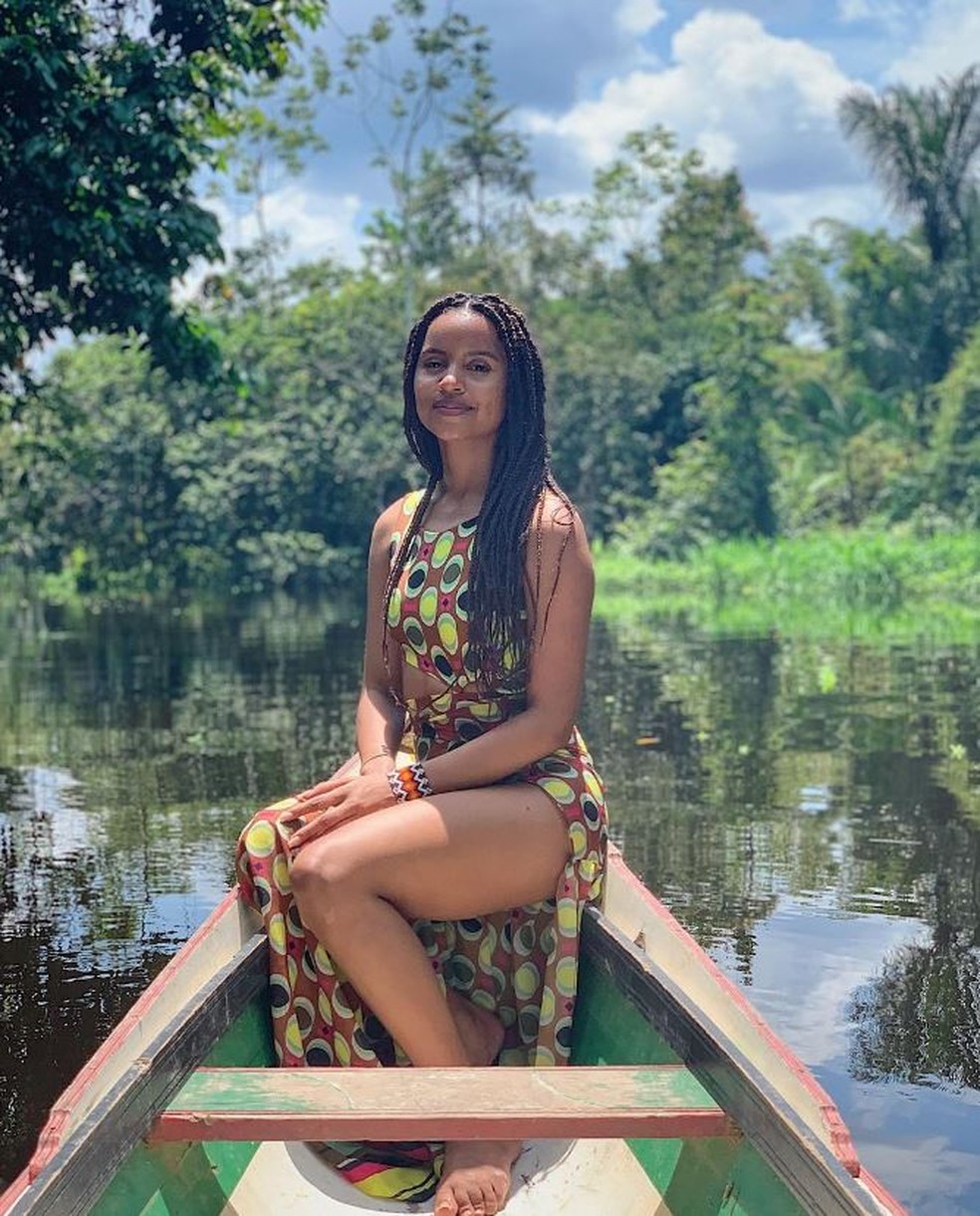Gleici diz que tem orgulho de representar o Acre  — Foto: Arquivo pessoal 