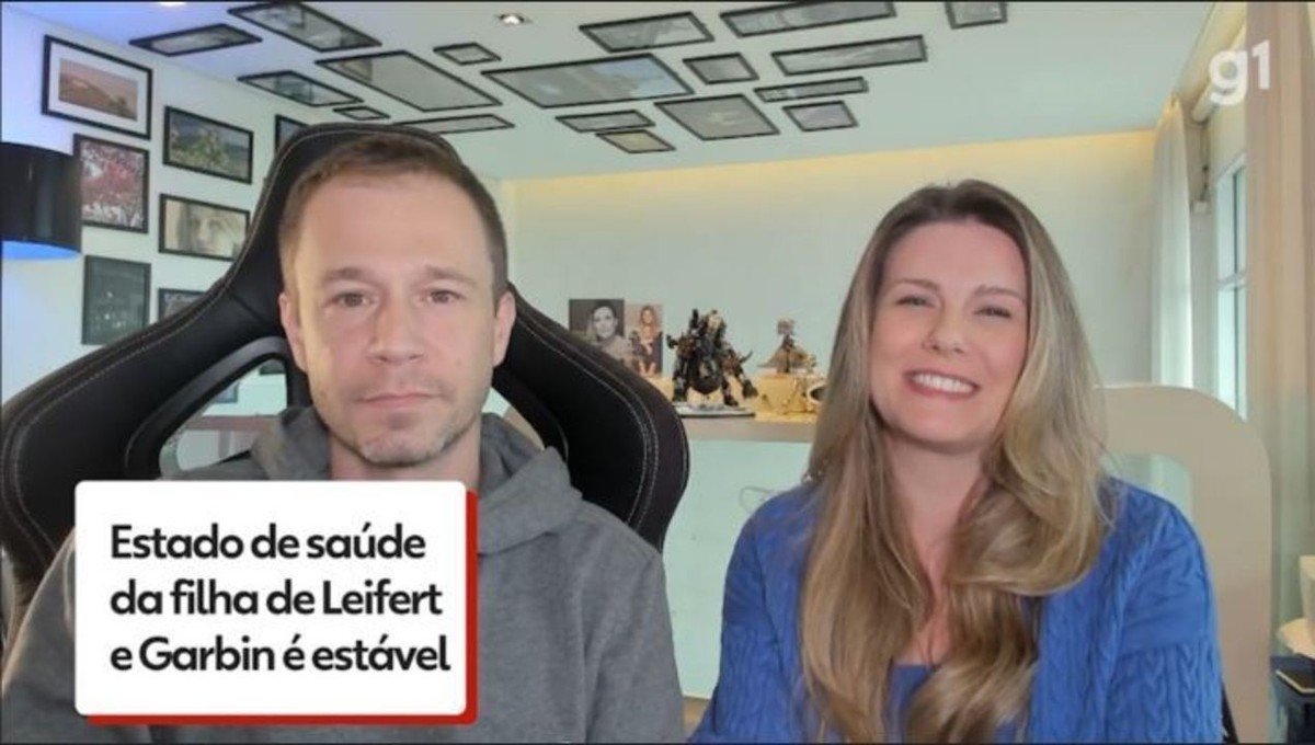 Tiago Leifert e Daiana Garbin mantêm o estado de saúde da filha estável;  Lua foi diagnosticada com retinoblastoma |  Pop & Arte