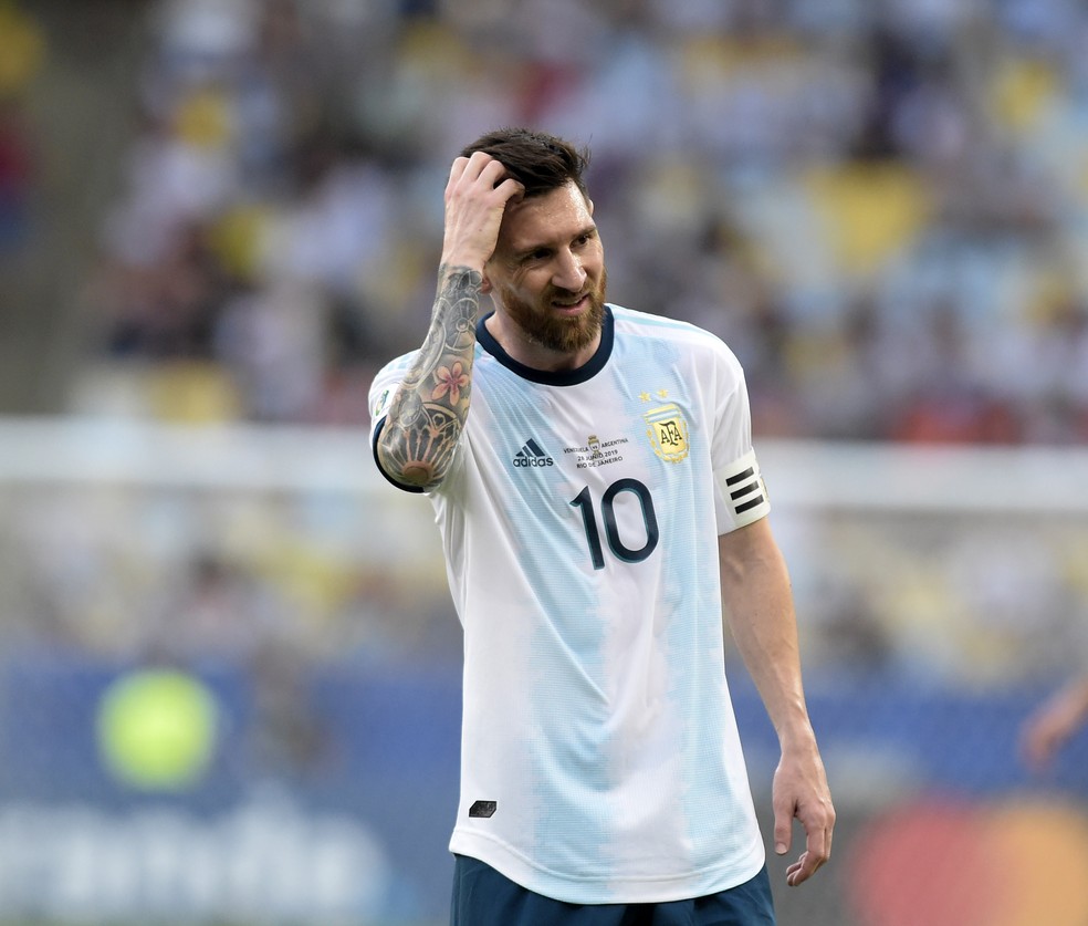Messi marcou apenas um gol nesta Copa Am�rica � Foto: Andr� Dur�o