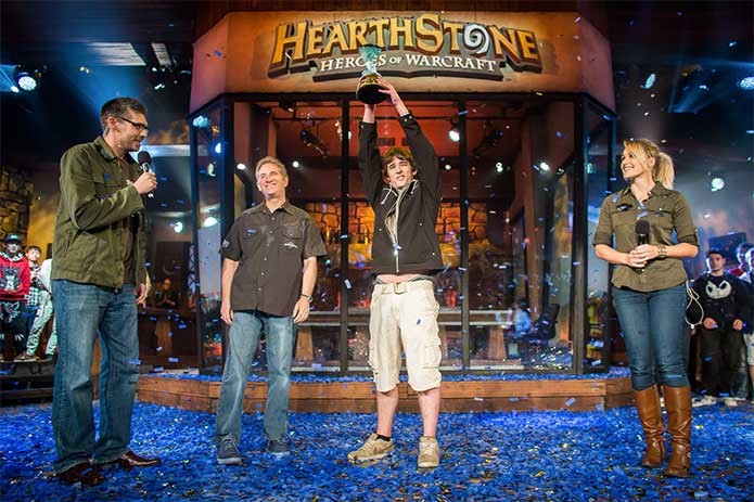 Torneio de Hearthstone na BlizzCon 2014 (Foto: Divulgação/Blizzard)