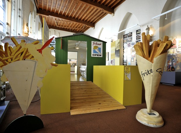 Dedicado somente à batata-frita, o The Frietmuseum está em Bruges, na Bélgica (Foto: The Frietmuseum/ Reprodução)