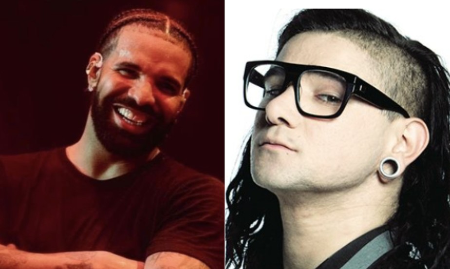 Drake e o DJ Skrillex