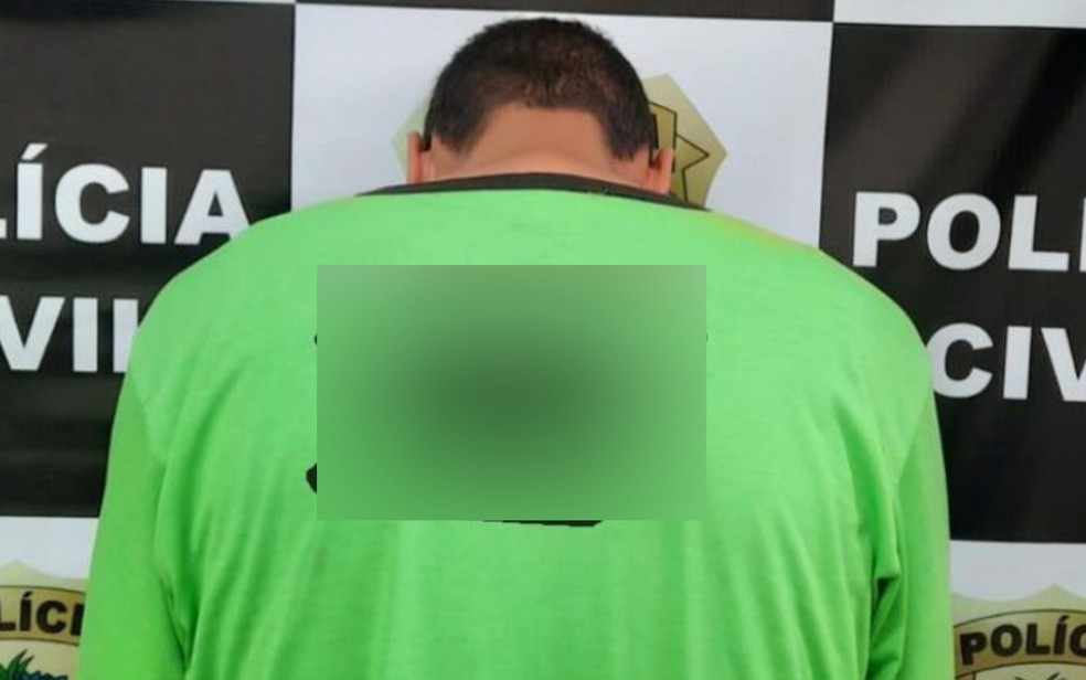 Homem suspeito de desfigurar rosto da mulher com socos e pauladas — Foto: Polícia Civil/Divulgação