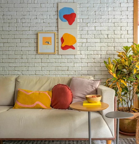 Até 100 m²: 20 apartamentos com decoração colorida (Foto: Tiago Morena/Sambacine)