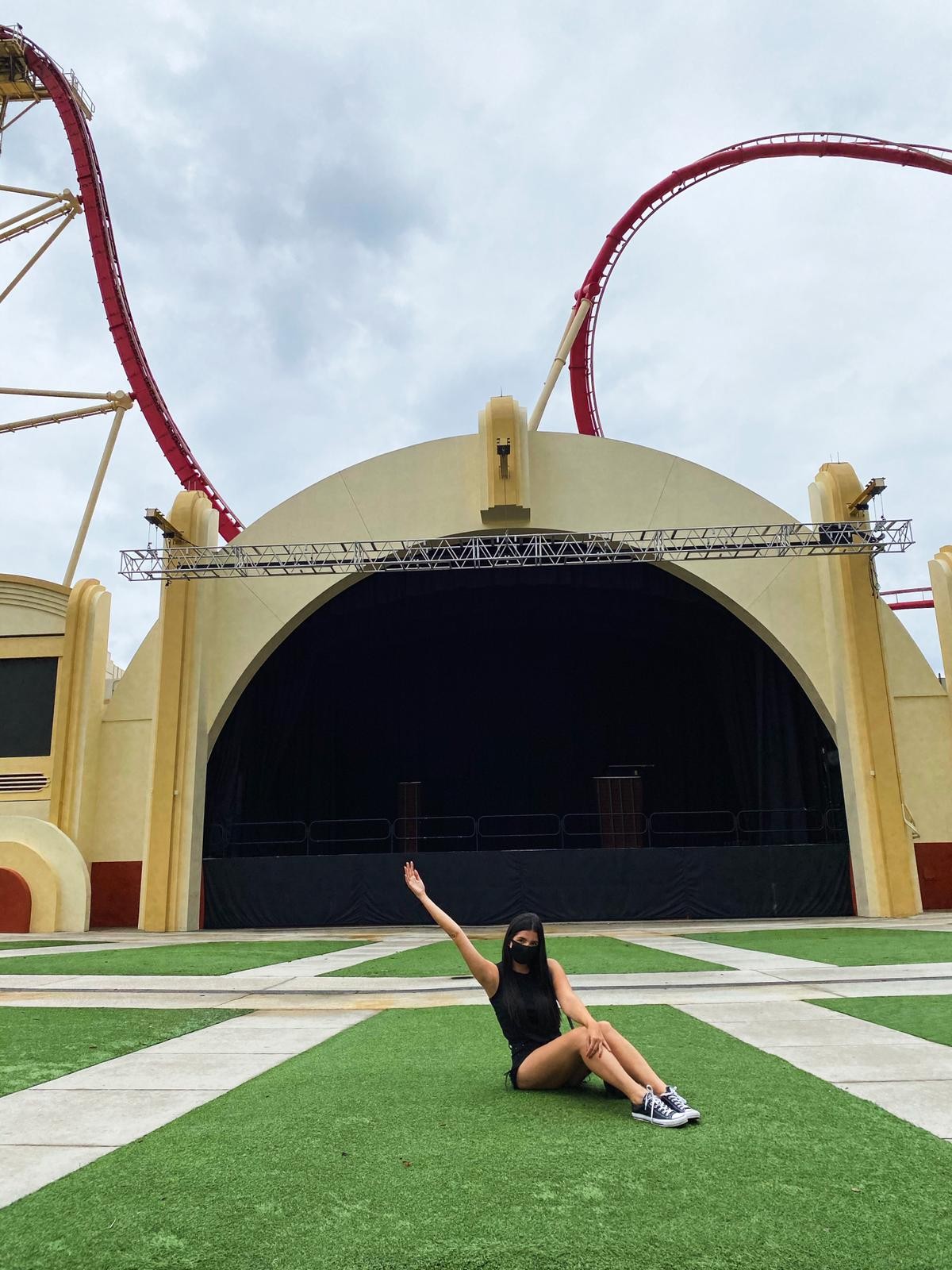 Acompanhamos o primeiro dia de abertura dos parques da Universal Studios em Orlando pós coronavirus (Foto: Imagem concedia por Beatriz Rodrigues (@biarodrigs))