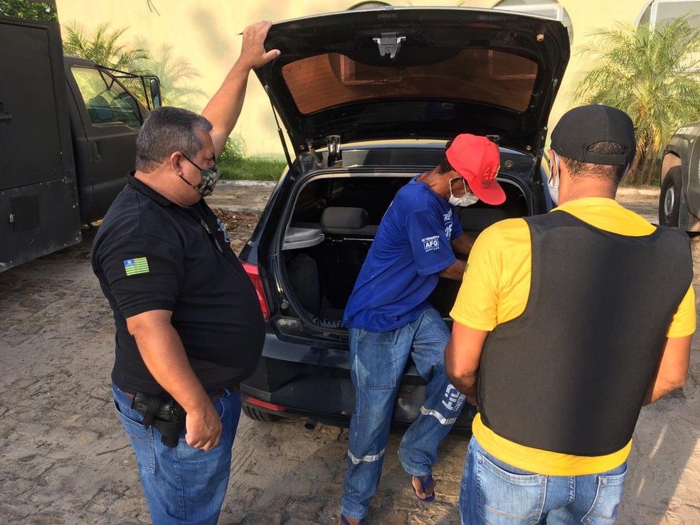 Operação Natal de Paz realizou prisões contra acusados de roubo, tráfico e homicídio em Teresina — Foto: Murilo Lucena/ TV Clube