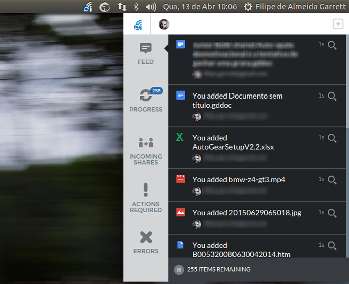InSync permite sincronizar mais de uma conta do Google Drive no mesmo computador (Foto: Reprodução/Filipe Garrett)