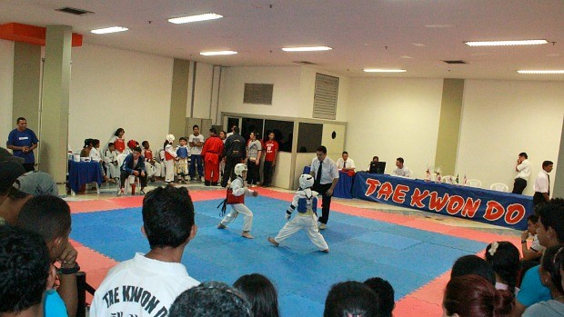 Copa Manauara de Taekwondo Interestilo (Foto: Adeilson Albuquerque/GLOBOESPORTE.COM)