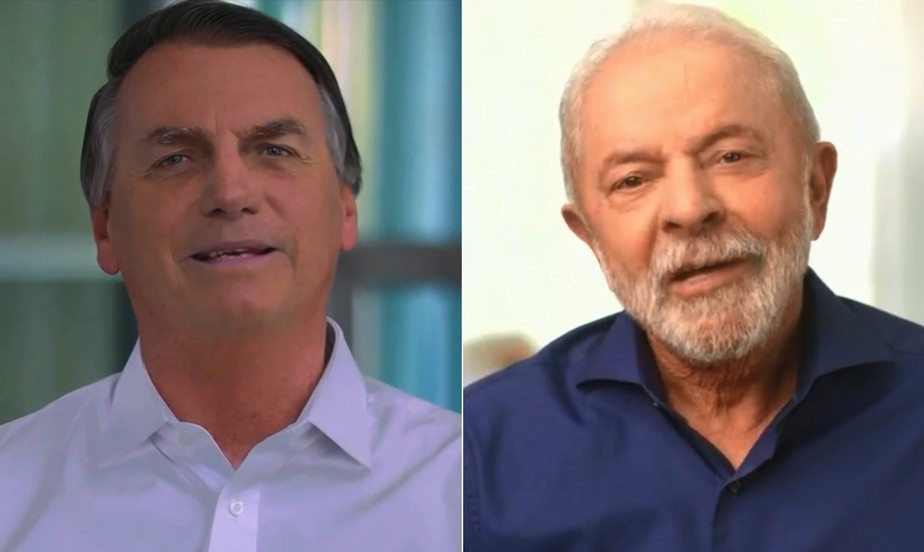 Bolsonaro e Lula em último programa de TV