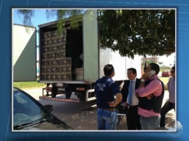 Objetos roubados valem cerca de R$ 3 milhões. (Foto: Imagens/ TV Bahia)