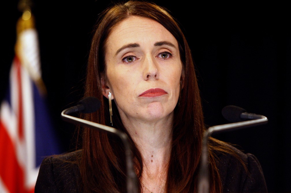 A primeira-ministra da Nova Zelândia, Jacinda Ardern, em março de 2019 — Foto: Nick Perry/AP