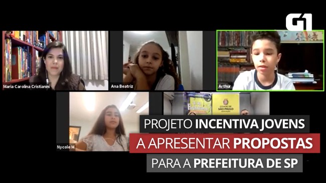VÍDEO: Projeto incentiva jovens a apresentar propostas para a prefeitura de São Paulo
