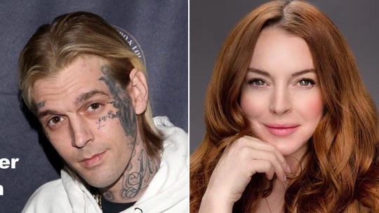 Lindsay Lohan fala sobre morte de Aaron Carter, seu ex-namorado